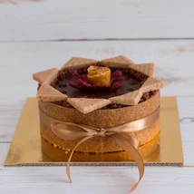 Gesztenye csoki torta